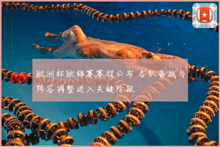 欧洲杯欧锦赛赛程公布 各队备战与阵容调整进入关键阶段
